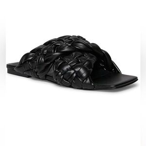 Steve Madden Women's Marina Flat Sandal size 8 NWT and box never worn